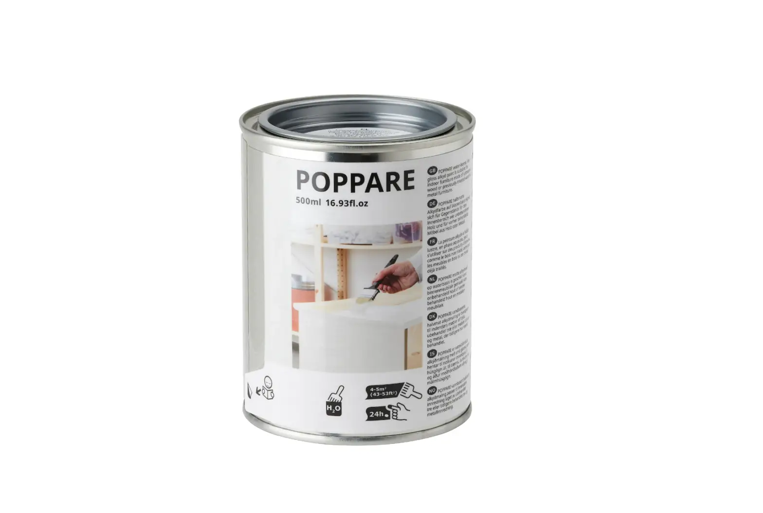 Ikea Poppare Paint Instructions