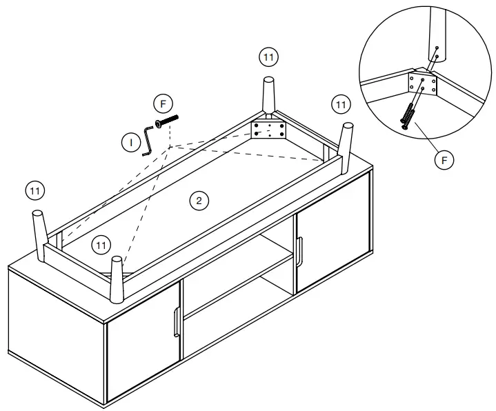 nathan james 21-0903 Wesley Media Console - fig 13