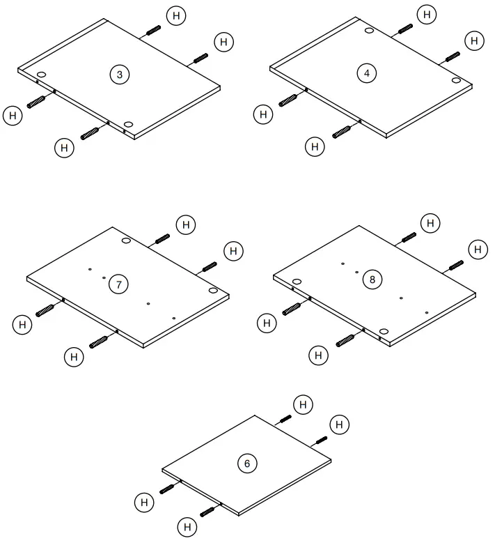 nathan james 21-0903 Wesley Media Console - fig 4