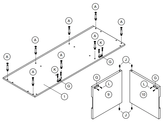nathan james 21-0903 Wesley Media Console - fig 7