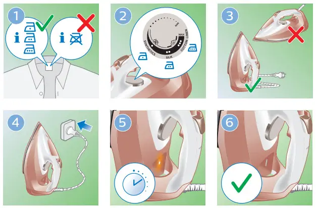 PHILIPS GC4909 Azur Steam Iron - Figure 2