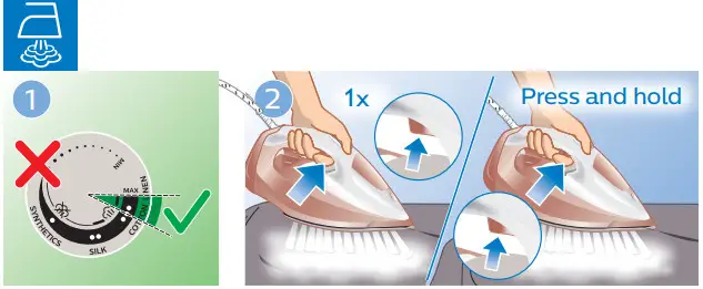 PHILIPS GC4909 Azur Steam Iron - Figure 4