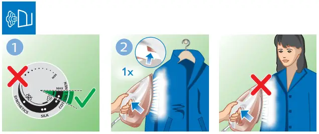 PHILIPS GC4909 Azur Steam Iron - Figure 5