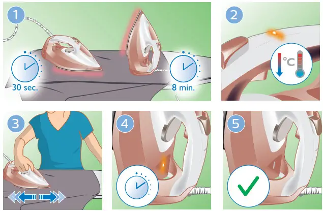 PHILIPS GC4909 Azur Steam Iron - Figure 6