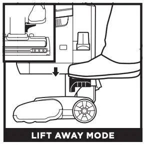 LIFT AWAY MODE