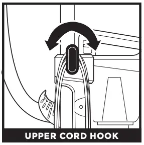 UPPER CORD HOOK