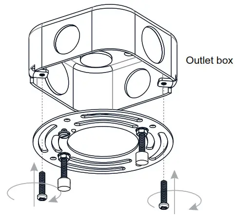 QUOIZEL QSF5576AB Bodnar 3 Light Ceiling Light - fig4