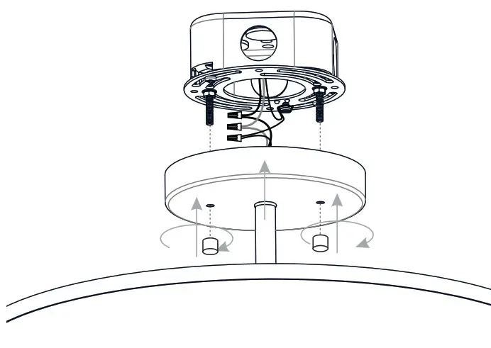 QUOIZEL QSF5576AB Bodnar 3 Light Ceiling Light - fig6