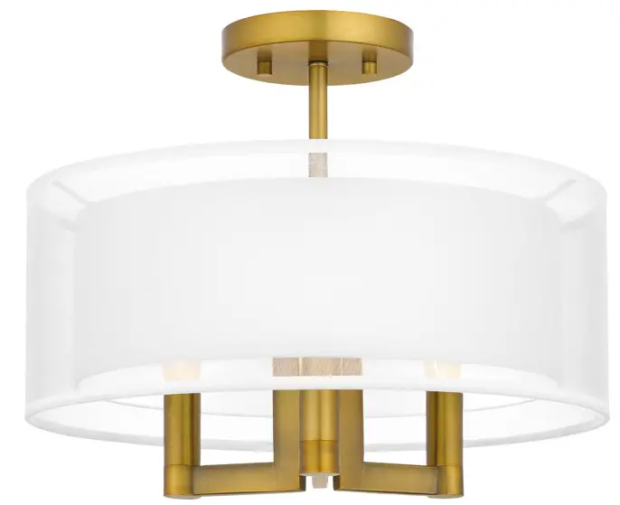 QUOIZEL QSF5576AB Bodnar 3 Light Ceiling Light - fig8