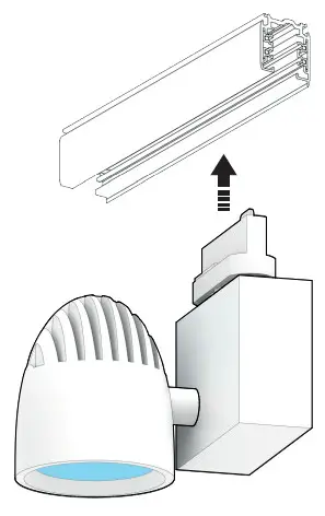 BRAINLIT IDUN Tracklight Spot Mounting Luminaire