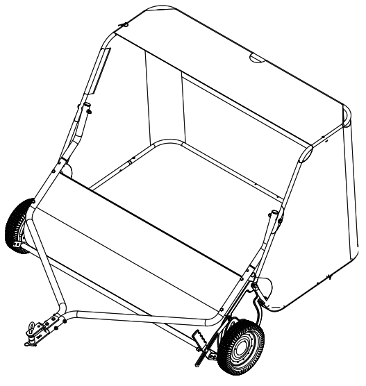 Agri-Fab 45-05462 52 Inch Lawn Sweeper