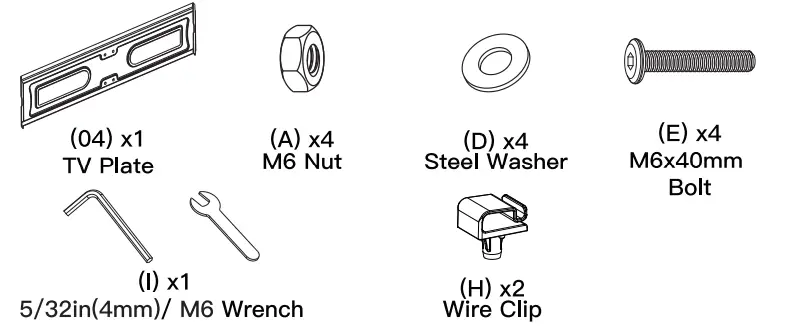 PERLESMITH-PSTVS15-Universal-TV-Stand-Table-Top-FIG-4