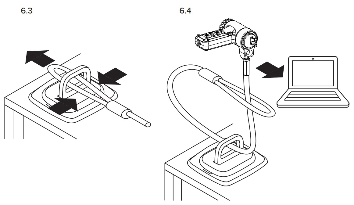 Targus ASP96RGLX Ultimate Universal Resettable Combination Lock - fig 15