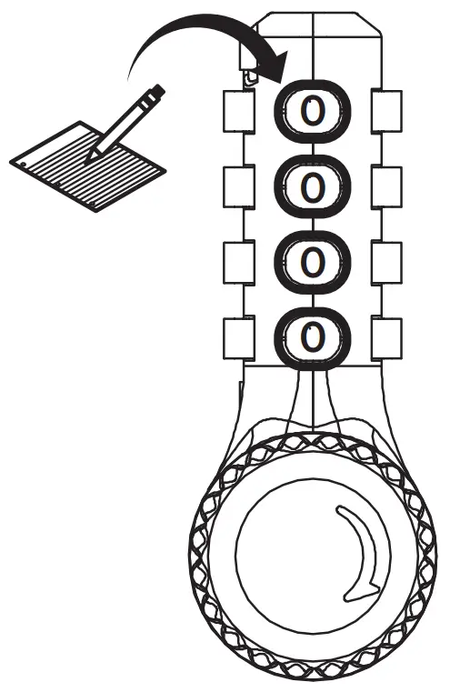 Targus ASP96RGLX Ultimate Universal Resettable Combination Lock - fig 2