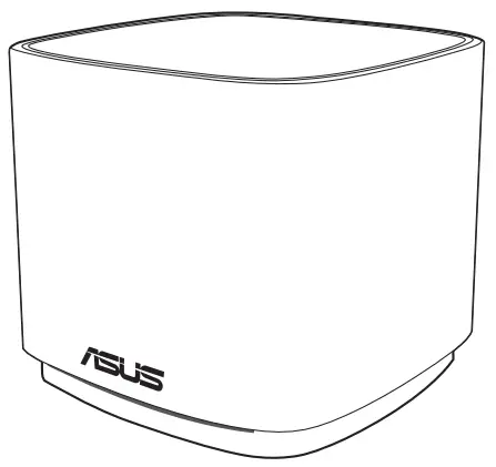 ASUS ZenWiFi XD4 Plus AX1800 1 Pack White -