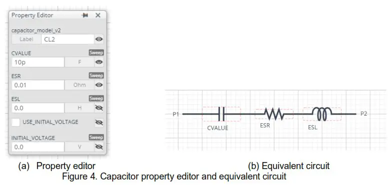 ROHM TLR377YG C Non Inverting Amplifier - Capacitor Equivalent Circuits