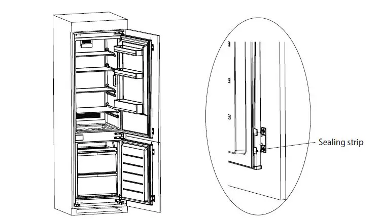 concept-LKV4460 Built-In-Combined-Refrigerator with Freezer-10