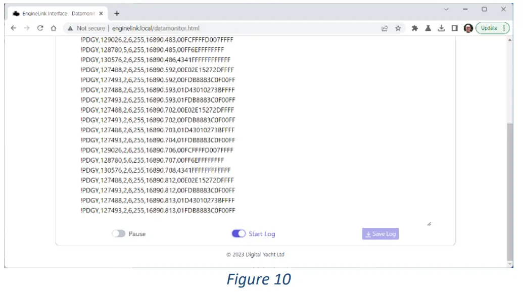 DIGITAL YACHT Enginelink Nmea 2000 Engine Monitor - Gauges Page 8