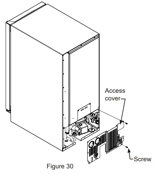 DCS RF15I 15 Inch Built In Ice Maker - Screw