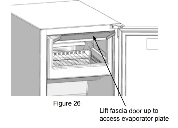 DCS RF15I 15 Inch Built In Ice Maker - door