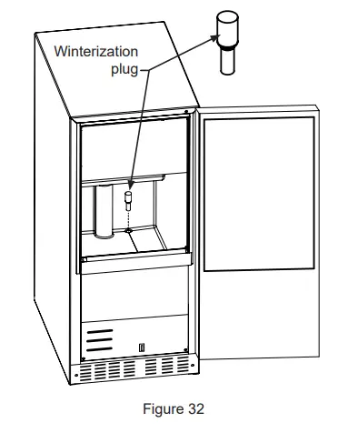 DCS RF15I 15 Inch Built In Ice Maker - plung