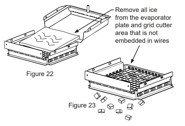 DCS RF15I 15 Inch Built In Ice Maker - wires