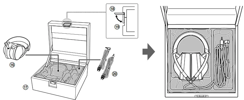 SONY MDR-Z1R Stereo Headphones-1