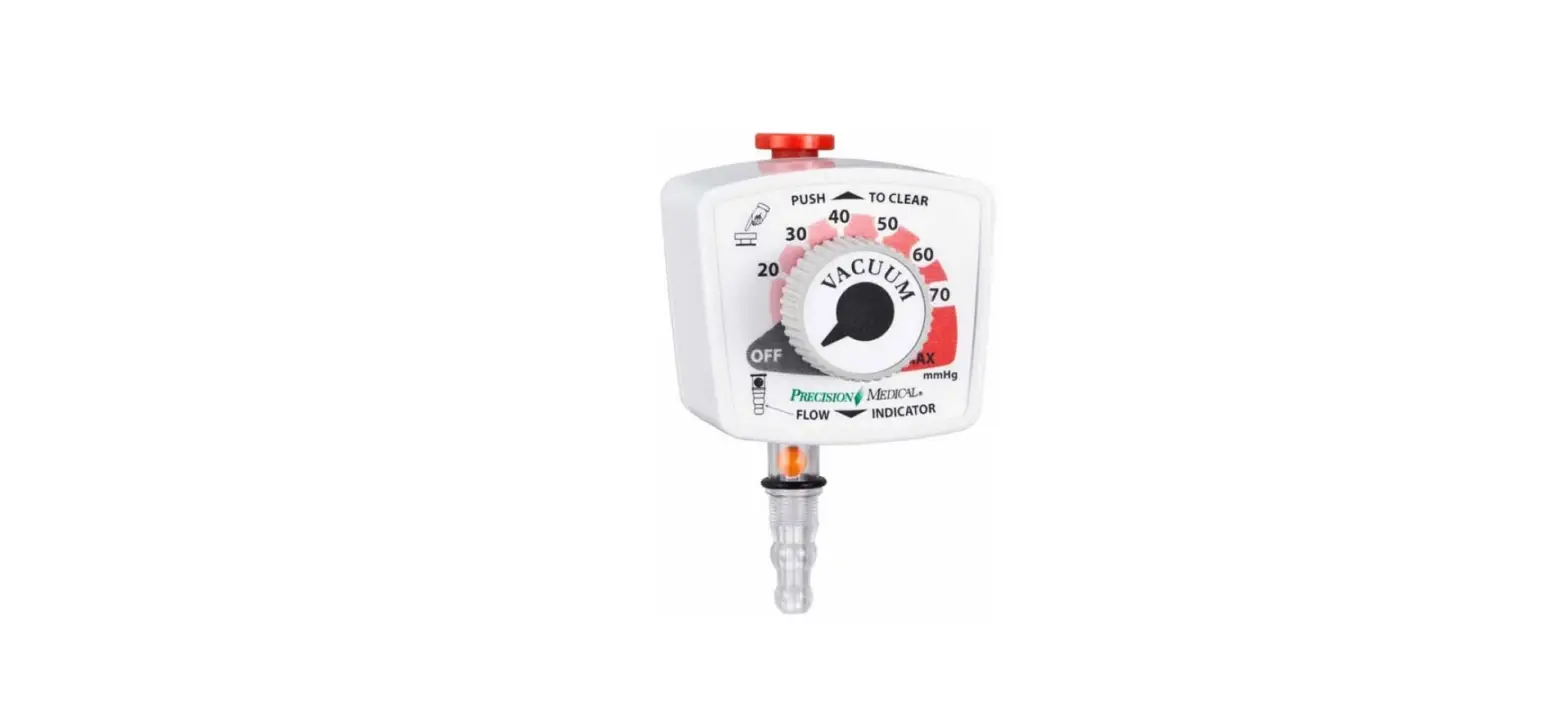 Precision Medical Pm9100 Series Continuous Subglottic Suction Regulator Instruction Manual