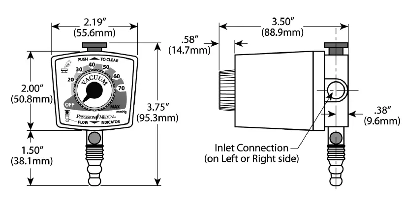 Precision-Medical-PM9100-Series-Continuous-Subglottic-Suction-Regulator-FIG-1