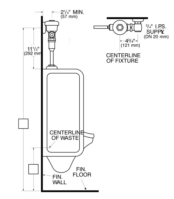 SLOAN-3982604-Regal-Manual-Flushometer-fig-2
