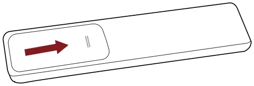 Hisense 32A4HAU 32 Inch HD TV - Installing Batteries 3