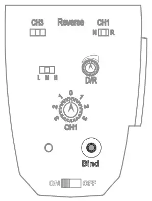 axial DEADBOLT 124 Scale Electric 4WD Ready-to-Run - BINDING THE TRANSMITTER AND RECEIVER