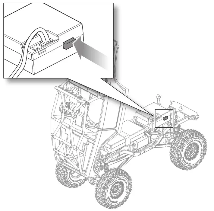 axial DEADBOLT 124 Scale Electric 4WD Ready-to-Run - POWER ON THE VEHICLE