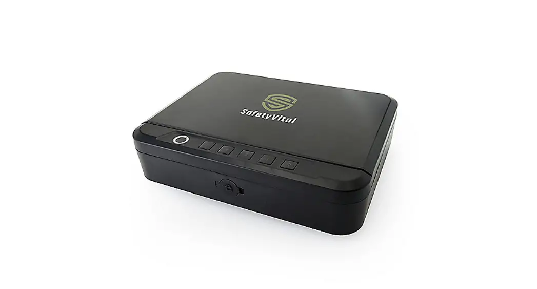 Safetyvital 004-950 Fingerprint Lock Box Safe User Manual