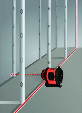 Johnson Rotary Laser - PLUMB & ALIGN WALLS