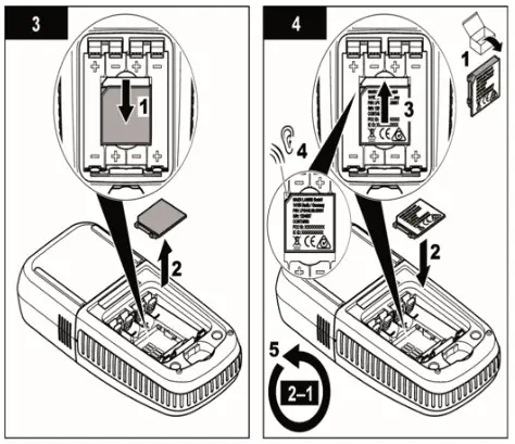 HACH Connecting the DR300 Pocket