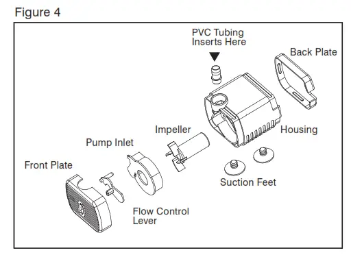 Homedics WFL-SERE EnviraScape Serenity Illuminated Tabletop Relaxation Fountain - Unplug from electrical outlet