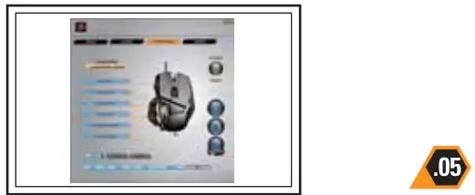 MAD CATZ D21-MCB43708 RAT Gaming Mouse - Mode Button