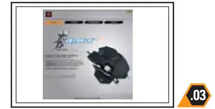 MAD CATZ D21-MCB43708 RAT Gaming Mouse - Smart Technology Software