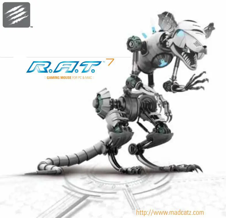 Mad Catz D21-mcb43708 Rat Gaming Mouse User Manual