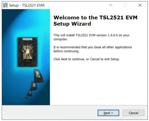 Ams TSL2521 EVM Highly Sensitive Ambient Light Sensor fig 2