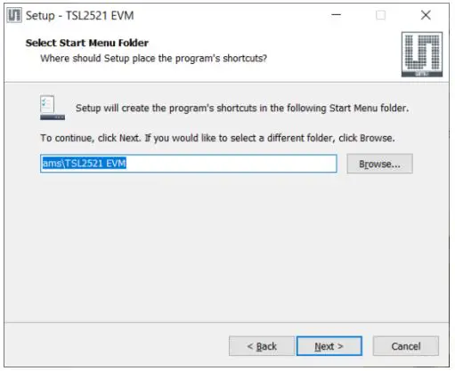 Ams TSL2521 EVM Highly Sensitive Ambient Light Sensor fig 5