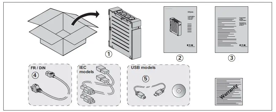 EATON Ellipse ECO UPS fig1