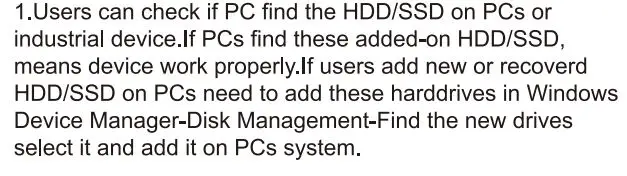 FEBSmart FS-S4-Pro PCIE 4 Ports 6Gbps SATA III Expansion Card User Manual - Check if sata card works on computers
