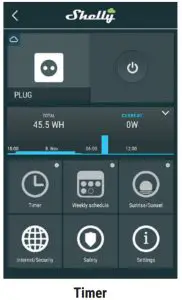 Shelly 1PM 738 WiFi Relay Switch with Power Metering - App 7