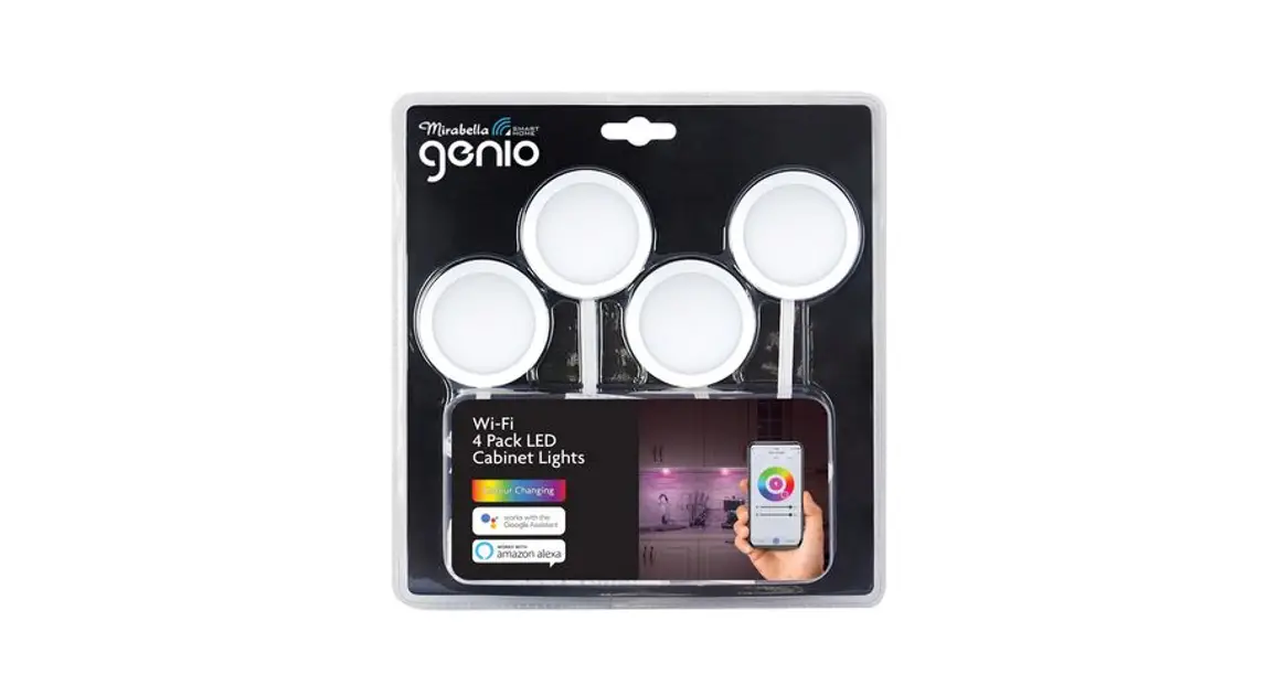 Mirabella Genio I003974 Smart Wi-fi Led Cabinet Light Instruction Manual