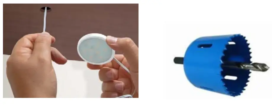 Mirabella genio I003974 Smart Wi Fi LED Cabinet Light - hole saw