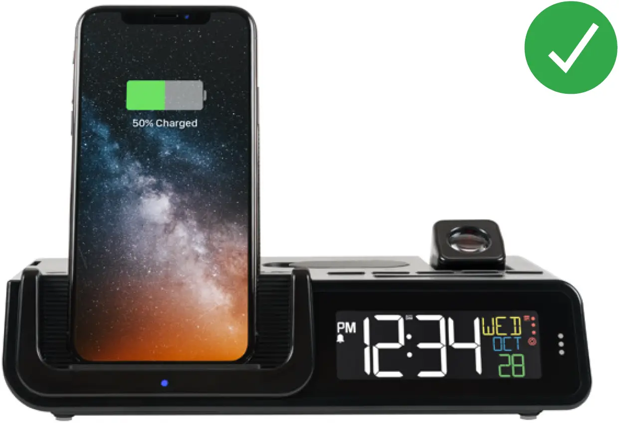 Charging your Qi-Enabled Phone