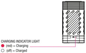 VIVITAR RLT6006-CM LED Lantern Wireless Speaker - Charging 4