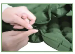 Mount Dog Inflatable Sleeping Pad with Camping Lantern- DOUBLE - BED